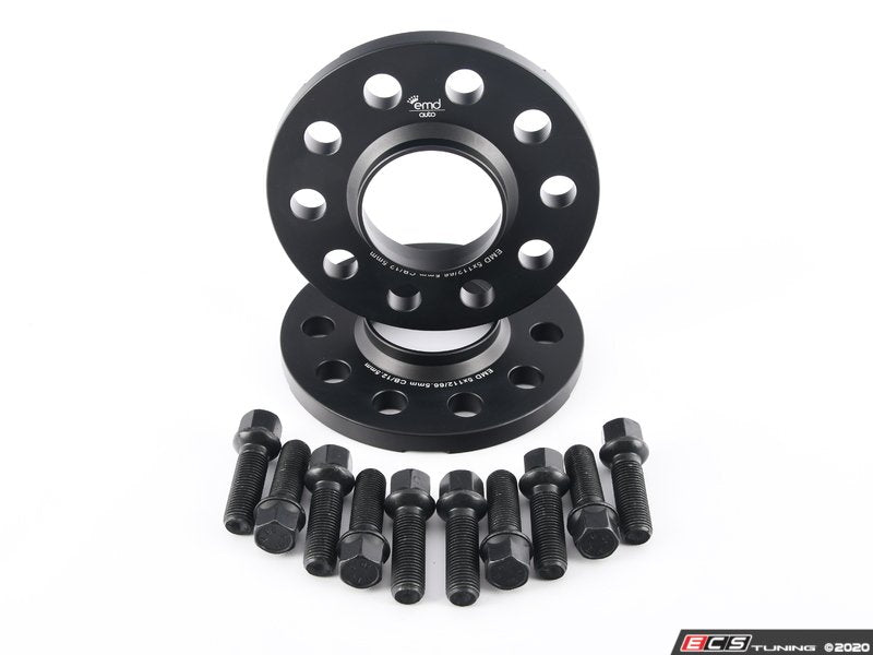 EMD Auto 12.5mm Wheel Spacers - Pair (With Bolts)