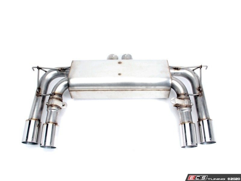 Dinan Free Flow Axle-Back Exhaust - Polished Tips