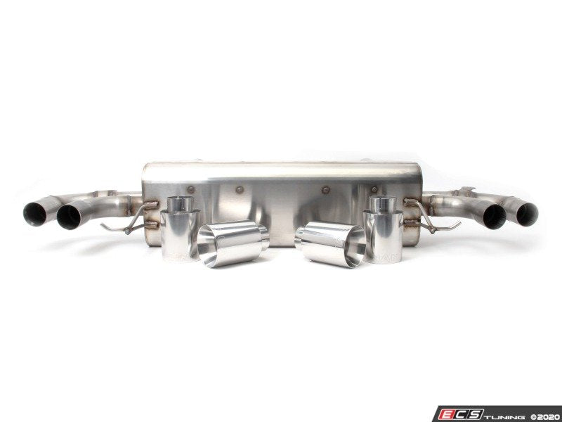 Dinan Free Flow Axle-Back Exhaust - Polished Tips