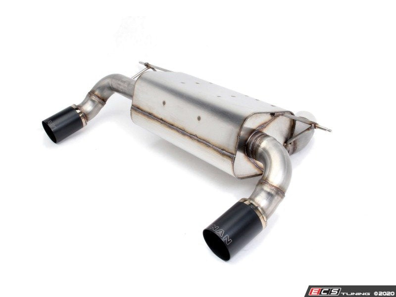 Dinan Free Flow Axle-Back Exhaust - Black Tips