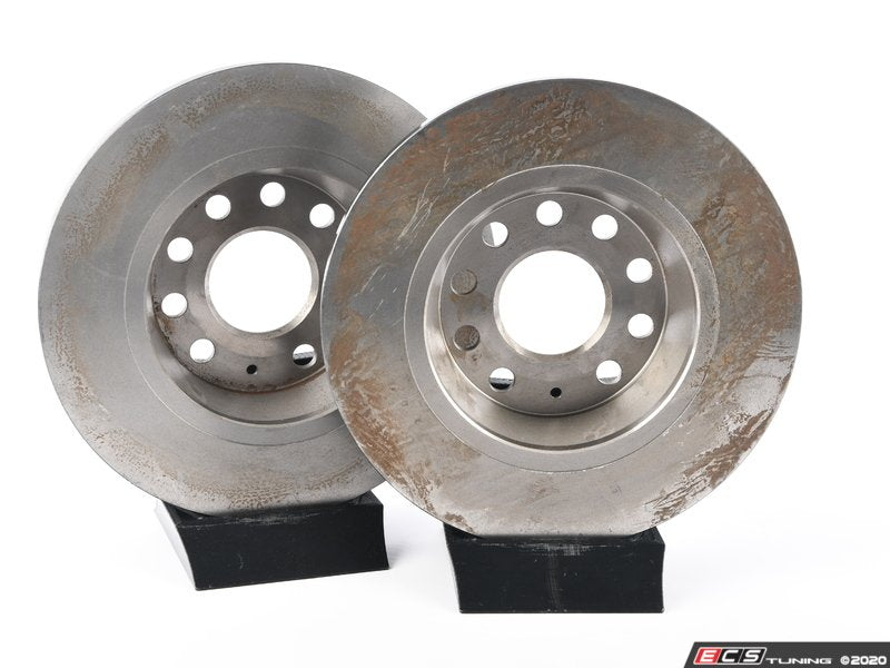 Rear UV Coated Brake Rotors - Pair (282x12)