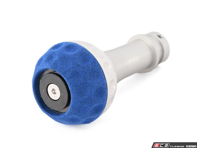 BFI Heavy Weight Golf Ball Shift Knob - Blue Alcantara