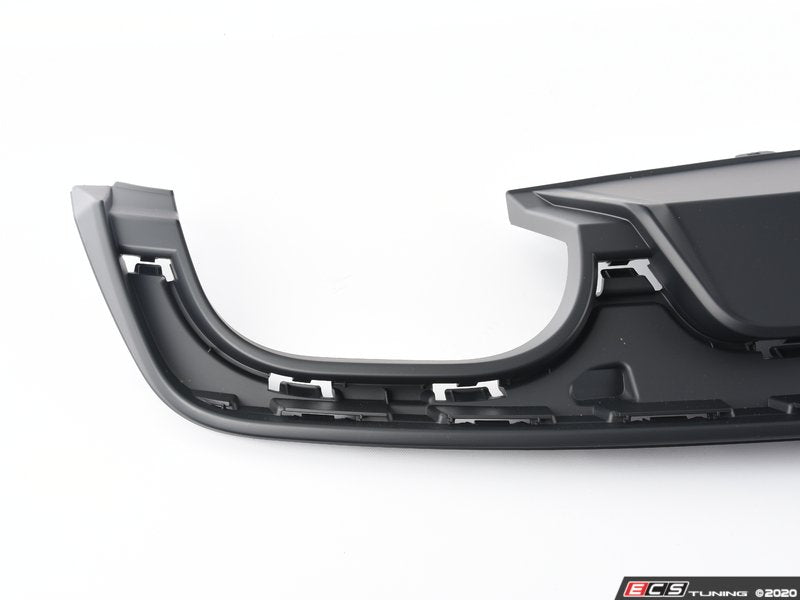 S7 Rear Bumper Valance - Black