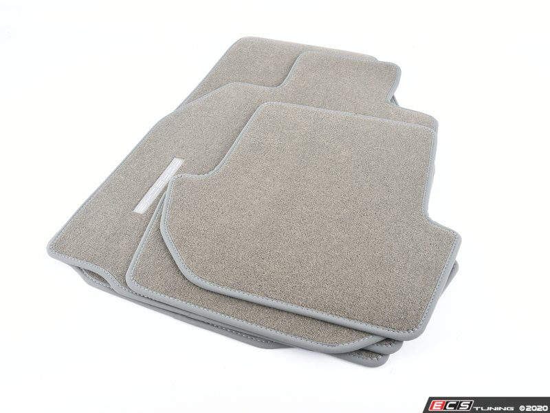 Set Of Floor Mats - Stone Grey