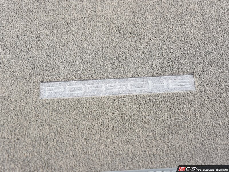 Set Of Floor Mats - Stone Grey