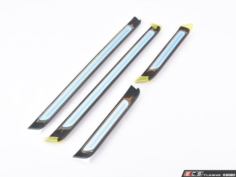 Door Sill Kit - Satin Black / Aluminum