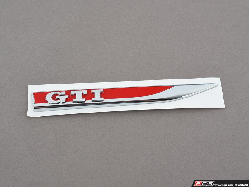 GTI Fender Emblem - Right