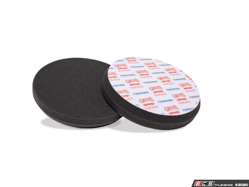 Black Foam Finishing Pads - 5.5" - 2 Pack