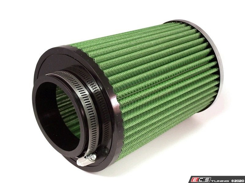 Euro Sport Green Filter Cool-Flo Race Air Intake - Black