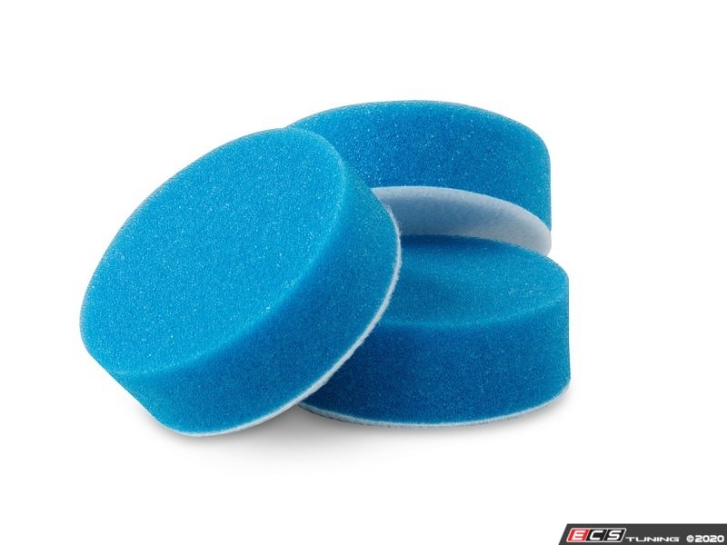 3" Blue Applicator Sponges - Set of 3