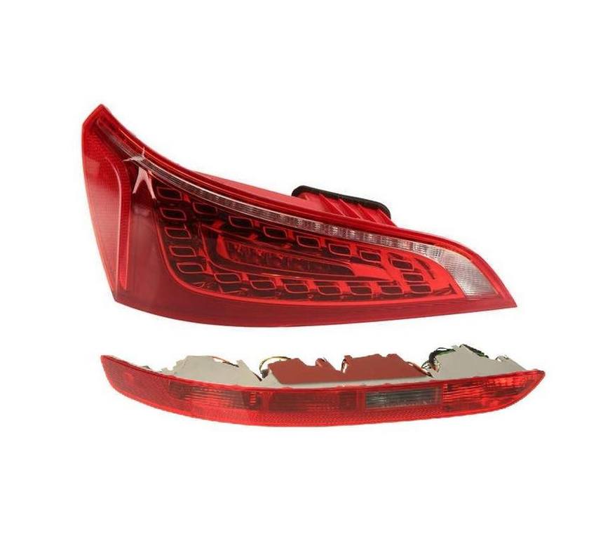 Audi Tail Light Set – Driver Side Upper and Lower (LED) 8R0945095B – Magneti Marelli 1590071KIT