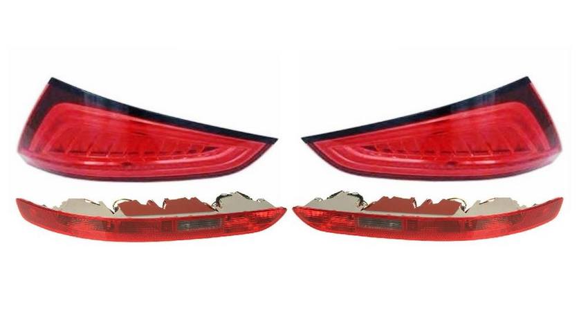 Tail Light Kit – Driver and Passenger Side Inner and Outer (LED)