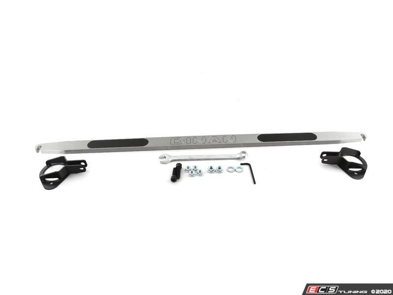 E36 Dinan Aluminum Strut Tower Brace with Carbon Fiber Inlays - Rear