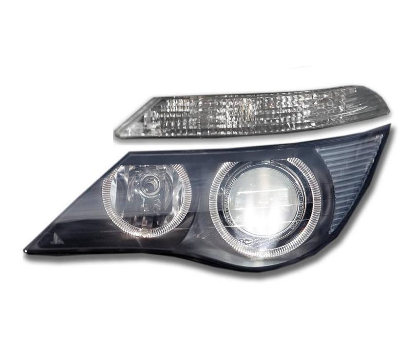 BMW Headlight Set – Driver Side (Bi-xenon) (With Turn Signal)