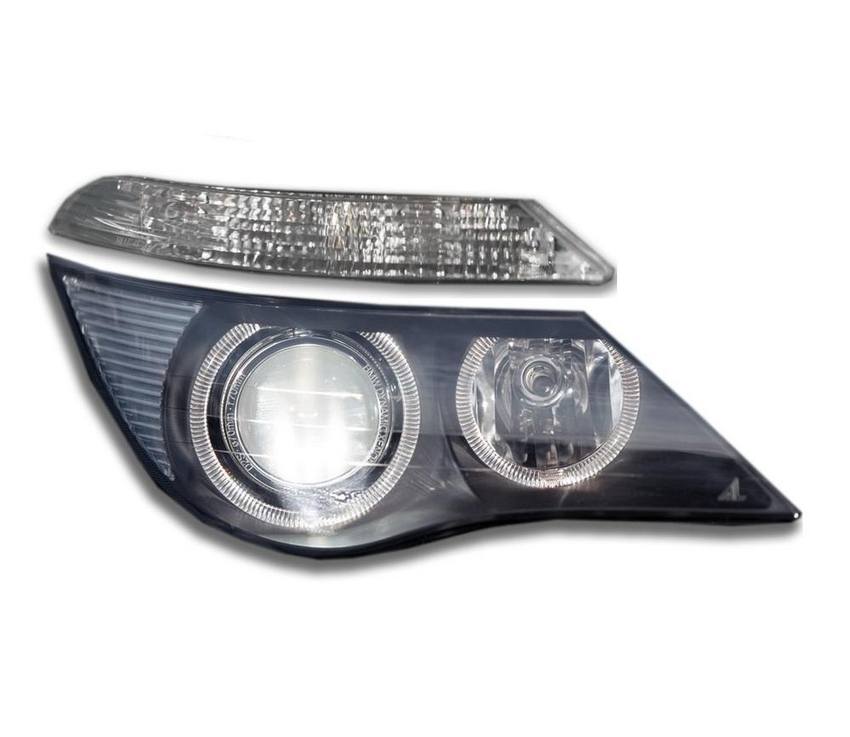 BMW Headlight Set – Passenger Side (Bi-Xenon) (With Turn Signal)