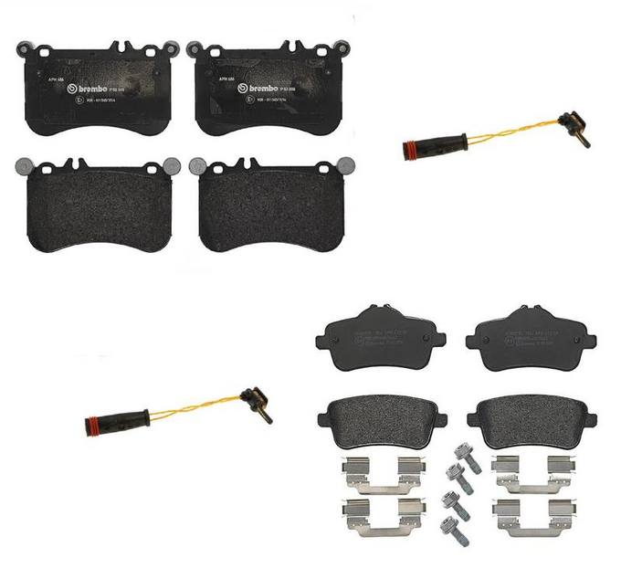 Brembo Brake Pads Kit –  Front and Rear (Low-Met)