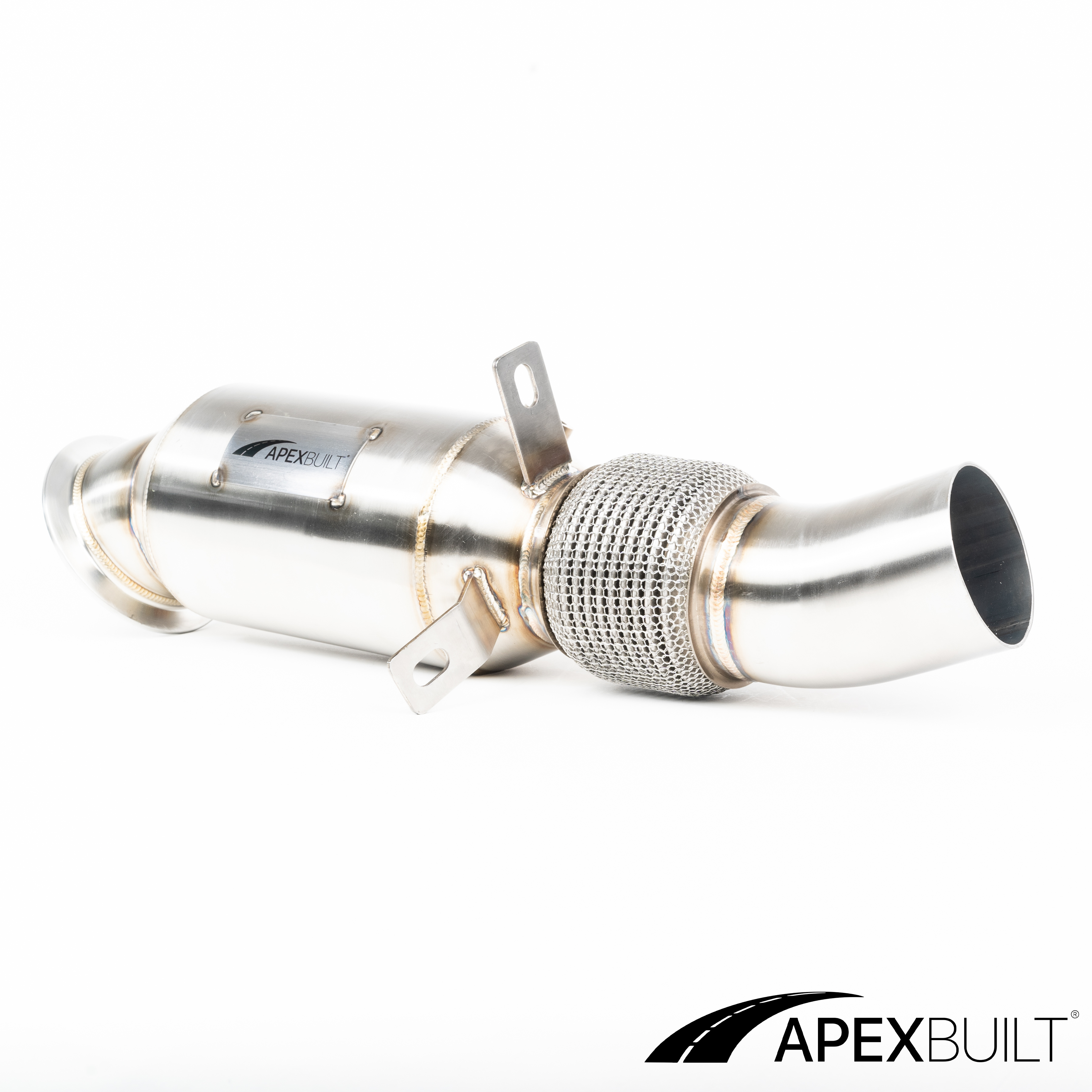 ApexBuilt® BMW F01/F06/F10/F15 N55 High-Flow Catted Downpipe (EWG/4")(2013-18)