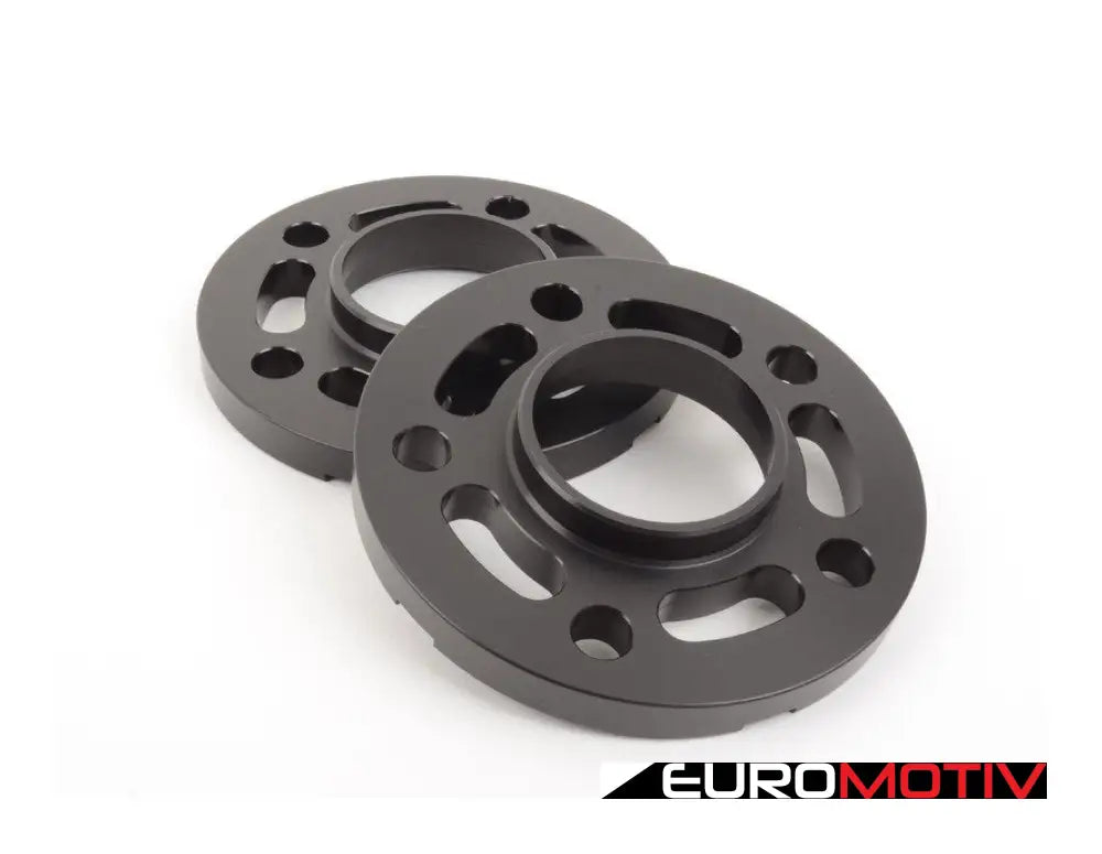 15Mm Big Pad Wheel Spacers - Black (Pair)