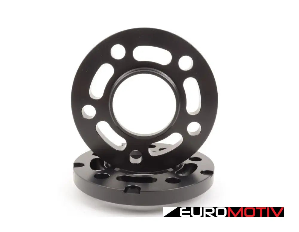 15Mm Big Pad Wheel Spacers - Black (Pair)