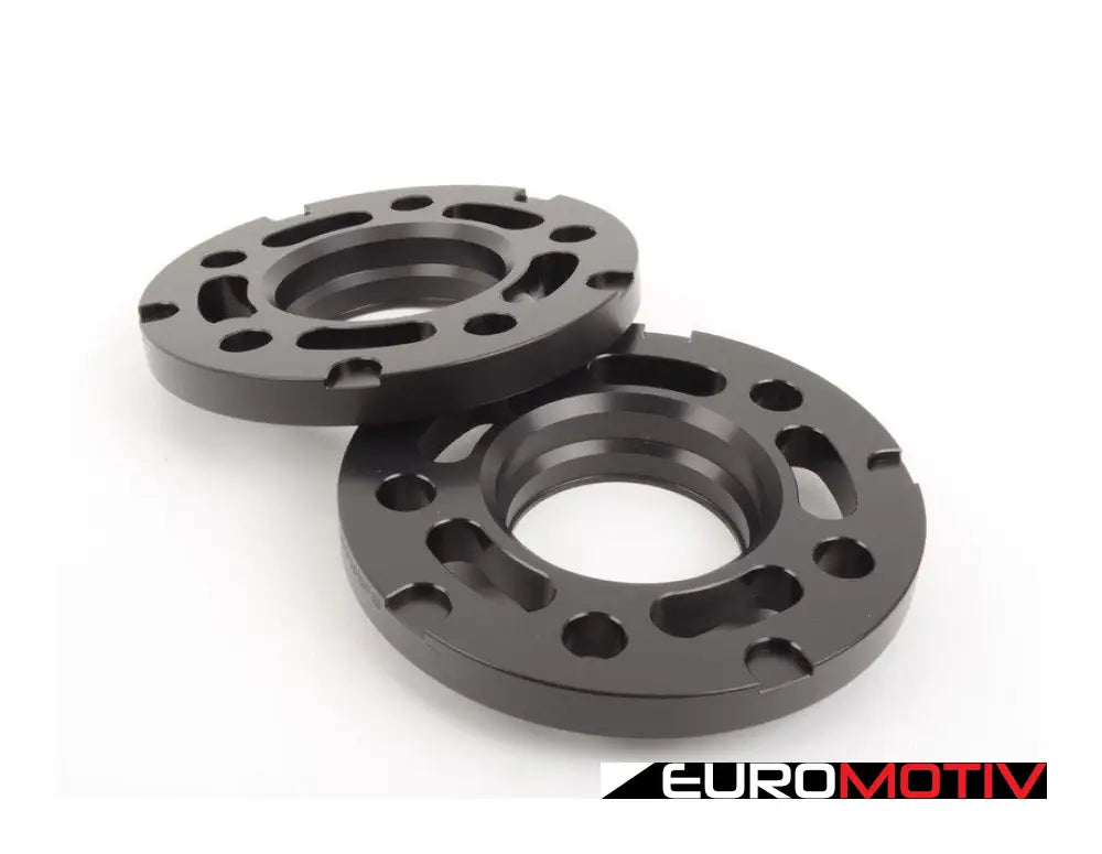 15Mm Big Pad Wheel Spacers - Black (Pair)