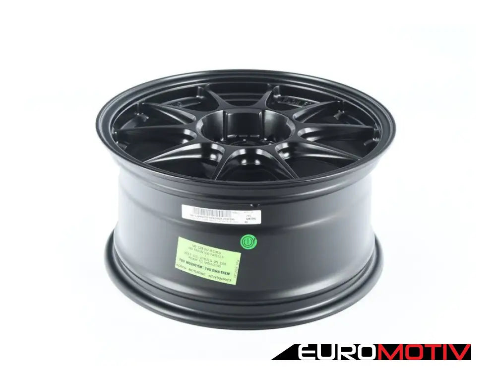 16’ Konig Dekagram Flow Formed Wheel Set - Semi Matte Black