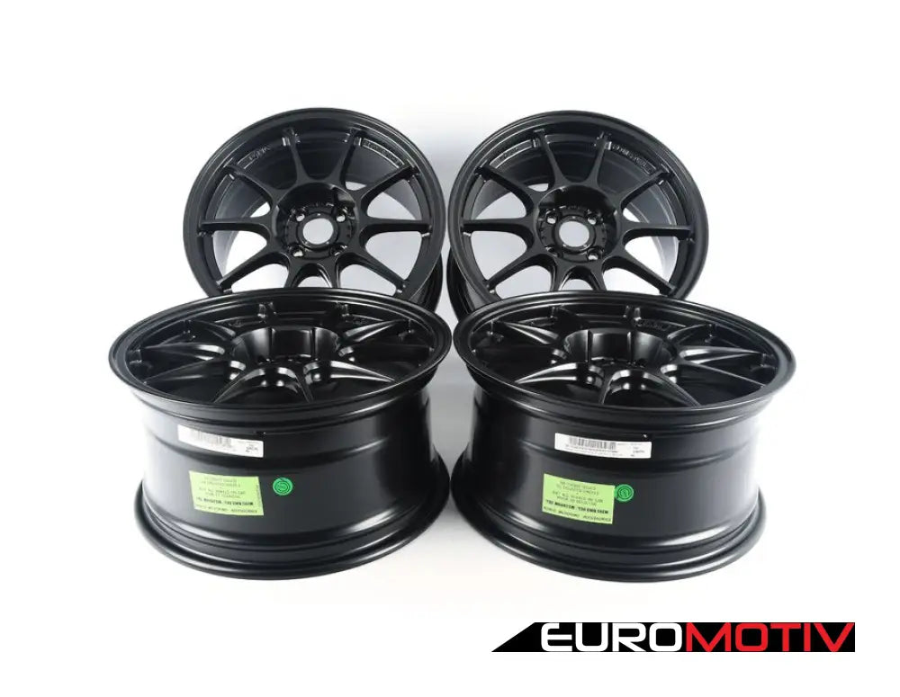 16’ Konig Dekagram Flow Formed Wheel Set - Semi Matte Black