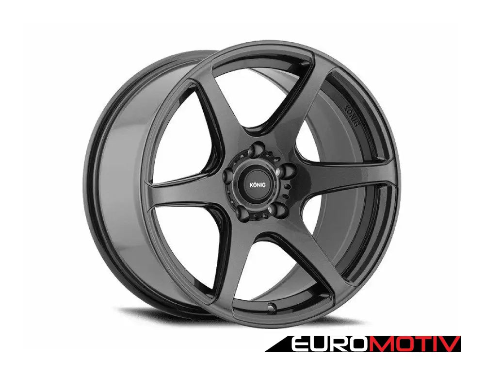 16’ Konig Tandem Wheel Set - Gloss Graphite