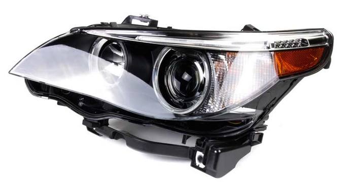 BMW Headlight Assembly – Driver Side (Xenon) (Adaptive) 63127166119 – Hella 160291011