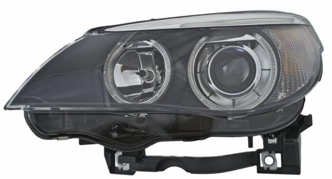 BMW Headlight Assembly – Driver Side (Xenon) 63127166117 – Hella 160697001