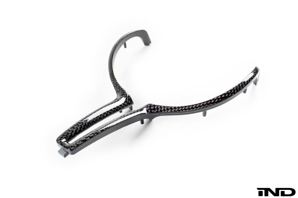 IND F-Chassis Carbon Steering Wheel Trim