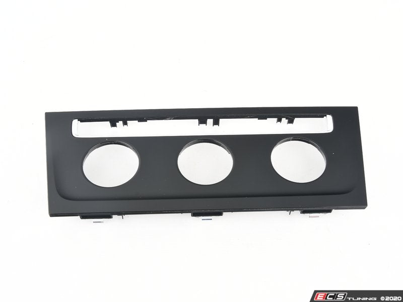 A/C Control Head Trim - black