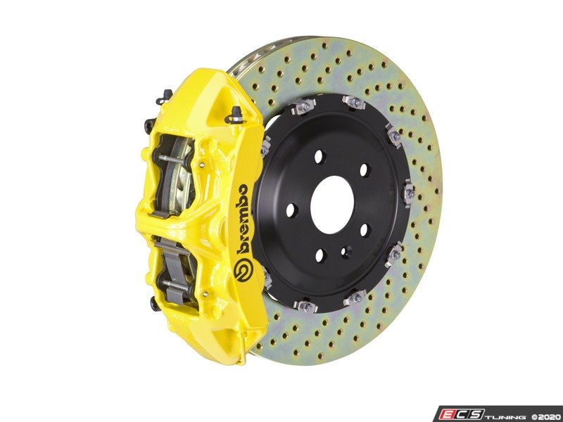 Brembo GT Front Big Brake Kit - 2 Piece Drilled Rotors (380x34)