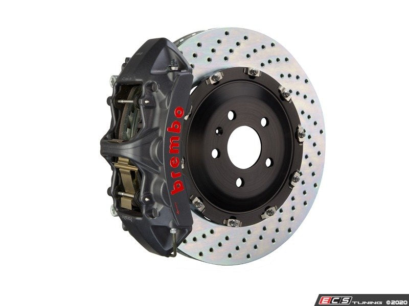 Brembo GT-S Front Big Brake Kit - 2-Piece Drilled Rotors (380x34)