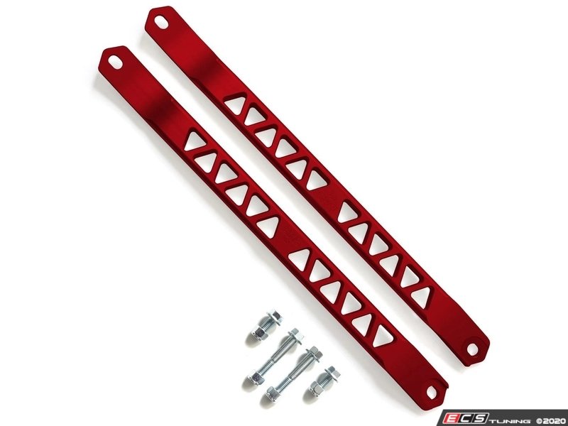 Billet Strut Cross Braces - Red