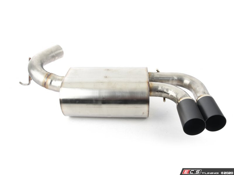 Dinan Free Flow Axle-Back Exhaust - Black Tips