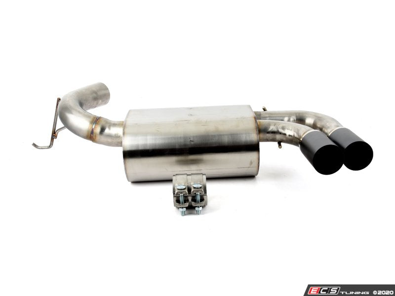 Dinan Free Flow Axle-Back Exhaust - Black Tips