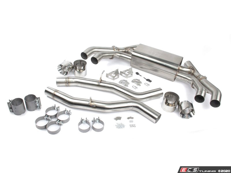 Dinan Free Flow Axle-Back Exhaust - Polished Tips