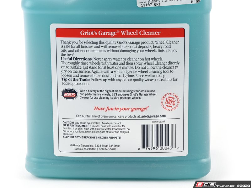 Wheel Cleaner - 1 gallon - Griot's Garage