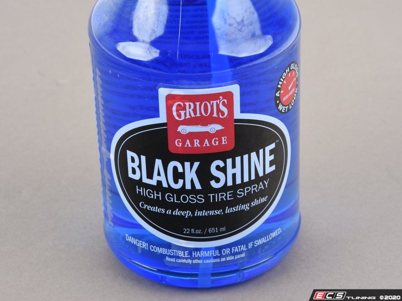 Black Shine High Gloss Tire Spray - 22oz