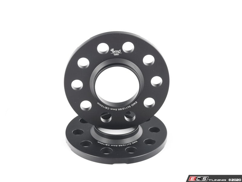 EMD Auto 10mm Wheel Spacers - Pair (With Bolts)