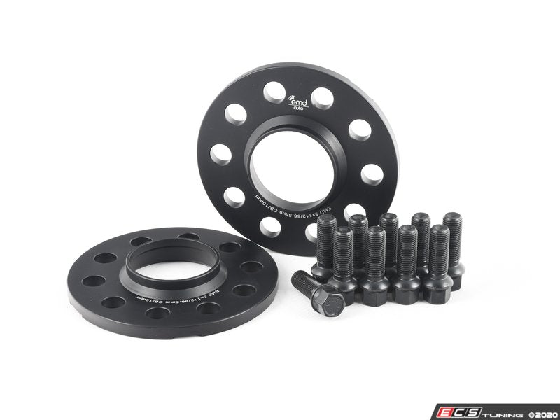 EMD Auto 10mm Wheel Spacers - Pair (With Bolts)