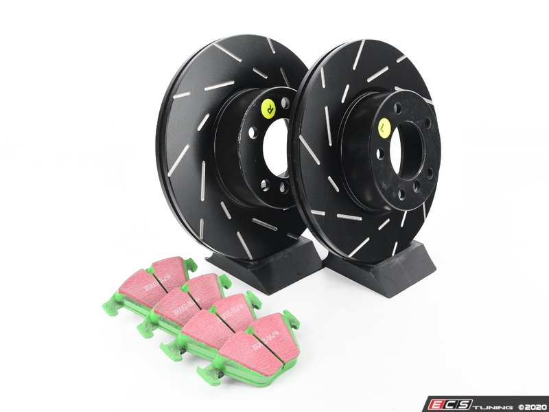 Front EBC Stage 2 Sport Brake Kit - Slotted