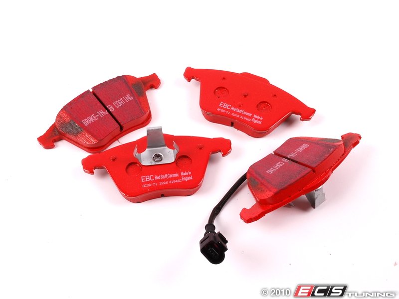 RedStuff Performance Brake Pads - Front (With Wear Sensors)