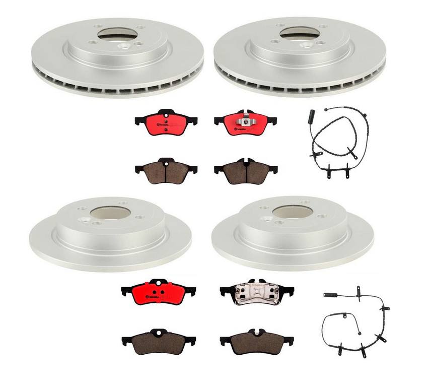 Mini Brakes Kit – Pads & Rotors Front and Rear (276mm/259mm) (Ceramic) 34356778175 – Brembo 1629962KIT