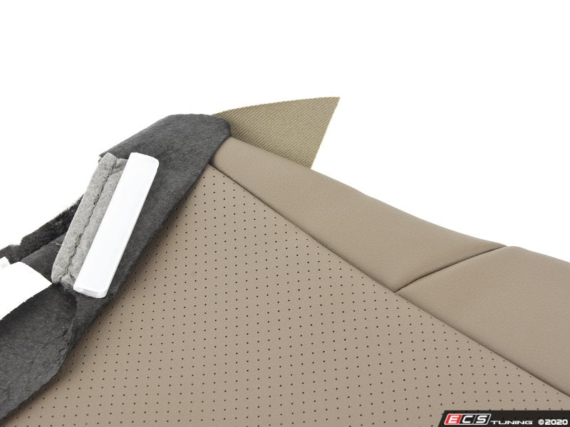 Front Lower Seat Cover - Medium Frost Beige - Left