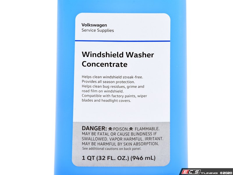 Windshield Washer Fluid Concentrate - 32oz