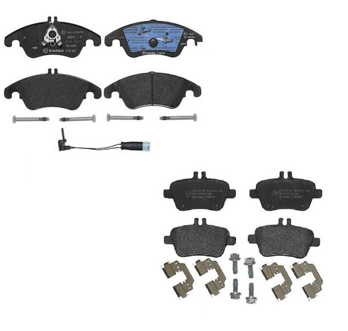 Brembo Brake Pads Kit –  Front and Rear (Low-Met)