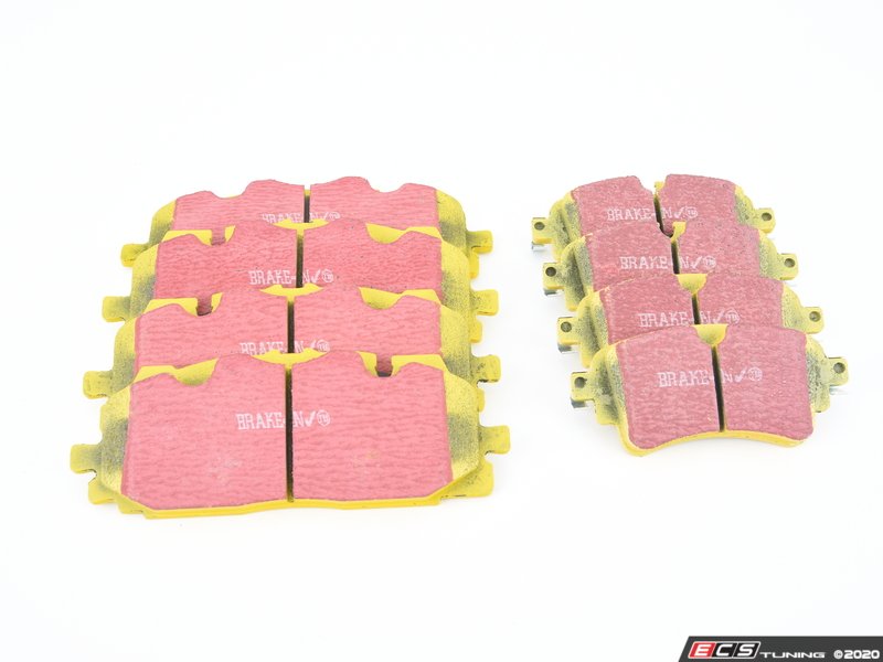 Front & Rear Brake Pad Kit - EBC YellowStuff