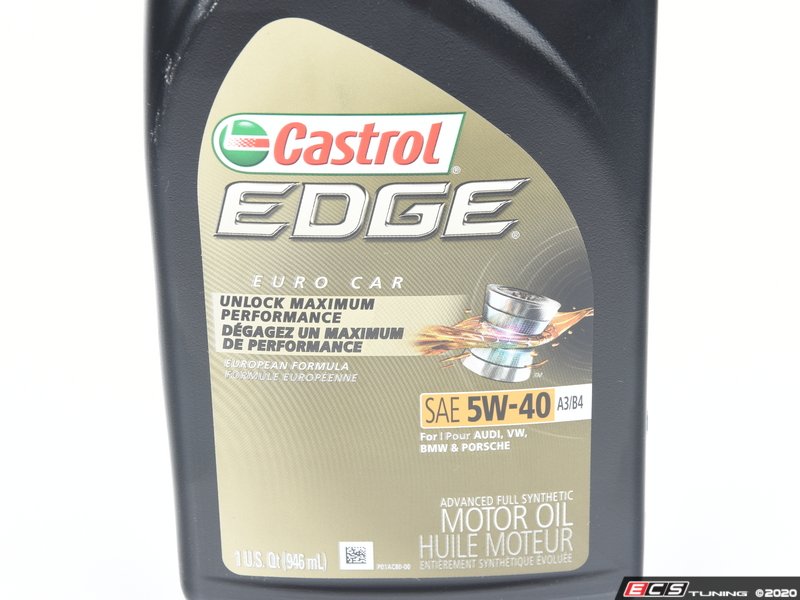 Edge European Formula Full Synthetic Engine Oil (5w-40) - 1 Quart