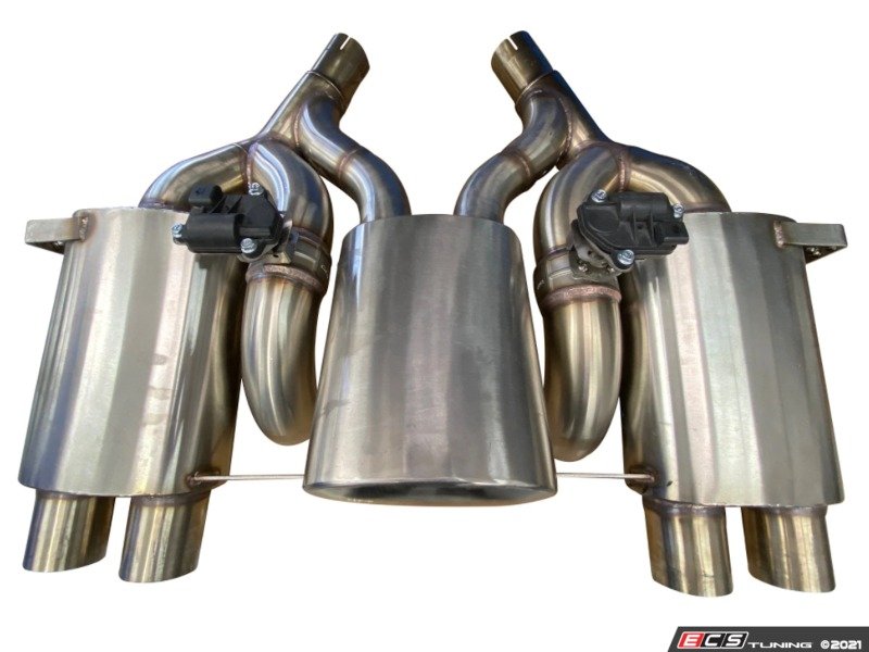 Maad Maxx Rear Exhaust Section - 3 Can Valve